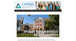 Desktop Screenshot of crpbis.org